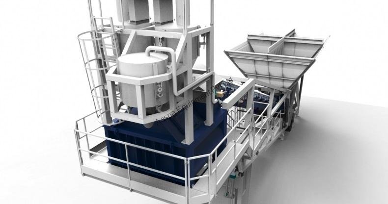 Compact Concrete Batching Plant